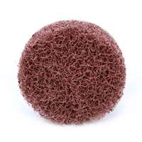 Disque &agrave; remplacement rapide Buff & Blend Standard Abrasives, 1-1/2" dia., Grain Moyen, Oxyde d'aluminium Meunier Outillage Industriel