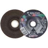 FLEXCUT™ Grinding Wheel, 5", 36 Grit, Aluminum Oxide, 7/8", 12200 RPM, Type 29 VV708 | Meunier Outillage Industriel