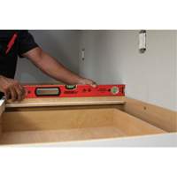 Heavy Duty Level, Box, 24" L, Aluminum, Non-Magnetic Meunier Outillage Industriel