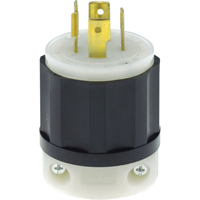 Industrial Grade Locking Device, Nylon, 20 Amps, 125 V/250 V, L14-20P XA890 | Meunier Outillage Industriel