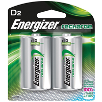 Rechargeable NiMH Batteries, D, 1.2 V XC020 | Meunier Outillage Industriel