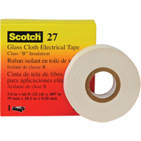 Scotch<sup>®</sup> 27 Glass Cloth Electrical Tape, 19 mm (3/4") W x 20 m (66') L XC322 | Meunier Outillage Industriel