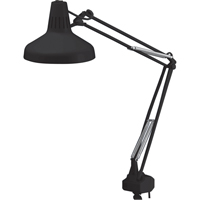 LAMPES DE TRAVAIL COMBIN&eacute;ES ROBUSTES, 22/60 W, Fluorescent/Incandescente, Col 45", Noir Meunier Outillage Industriel