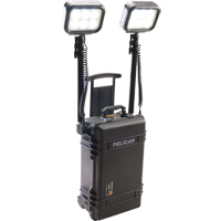Syst&egrave;mes d'&eacute;clairage pour zones recul&eacute;es 9460, DEL, 12 000 lumens, Boîtier en Plastique Meunier Outillage Industriel