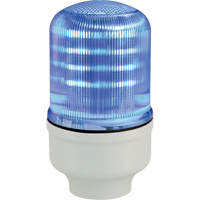 Streamline&reg; Modular Multifunctional LED Beacons, Continuous/Flashing/Rotating, Blue Meunier Outillage Industriel