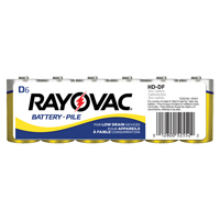 Rayovac<sup>®</sup> Zinc Carbon D Batteries XG851 | Meunier Outillage Industriel
