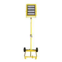 Single-Head Cart with Winch, LED, 200 W, 30000 Lumens, Aluminum Housing Meunier Outillage Industriel