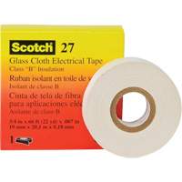 Scotch<sup>®</sup> 27 Glass Cloth Electrical Tape, 12 mm (1/2") W x 20 m (66') L XH289 | Meunier Outillage Industriel