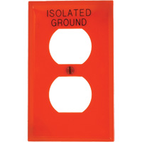 Plaque murale pour prise double Meunier Outillage Industriel