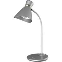Desk Lamp, 6 W, LED, 16" Neck, Silver XI493 | Meunier Outillage Industriel