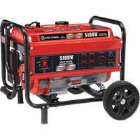 Generator with Wheel Kit, 5100 W Surge, 4000 W Rated, 120 V/240 V, 15 L Tank XI497 | Meunier Outillage Industriel
