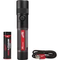 1100L Twist Focus Flashlight, LED, 1100 Lumens, Rechargeable Batteries XI796 | Meunier Outillage Industriel