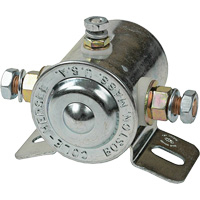 Grounded Continuous-Duty Solenoid Relay, Mini-Breaker, 12 V Meunier Outillage Industriel