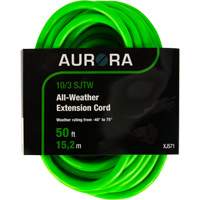 Cordon rallonge de calibre industriel, Toutes saisons, SJTW, AWG 10/3, 15 A, 50' Meunier Outillage Industriel