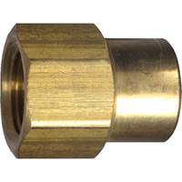 Reduced Pipe Coupling, Brass, 1/2" x 3/8" Meunier Outillage Industriel