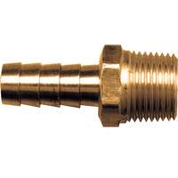 Male Hose Connector, Brass, 3/8" x 3/8" ZB177 | Meunier Outillage Industriel