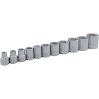Jeu de douilles SAE, 11 Mcx, Prise de 3/8" Meunier Outillage Industriel