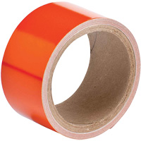 Reflective Marking Tape, 2" x 15', Acrylic, Orange Meunier Outillage Industriel