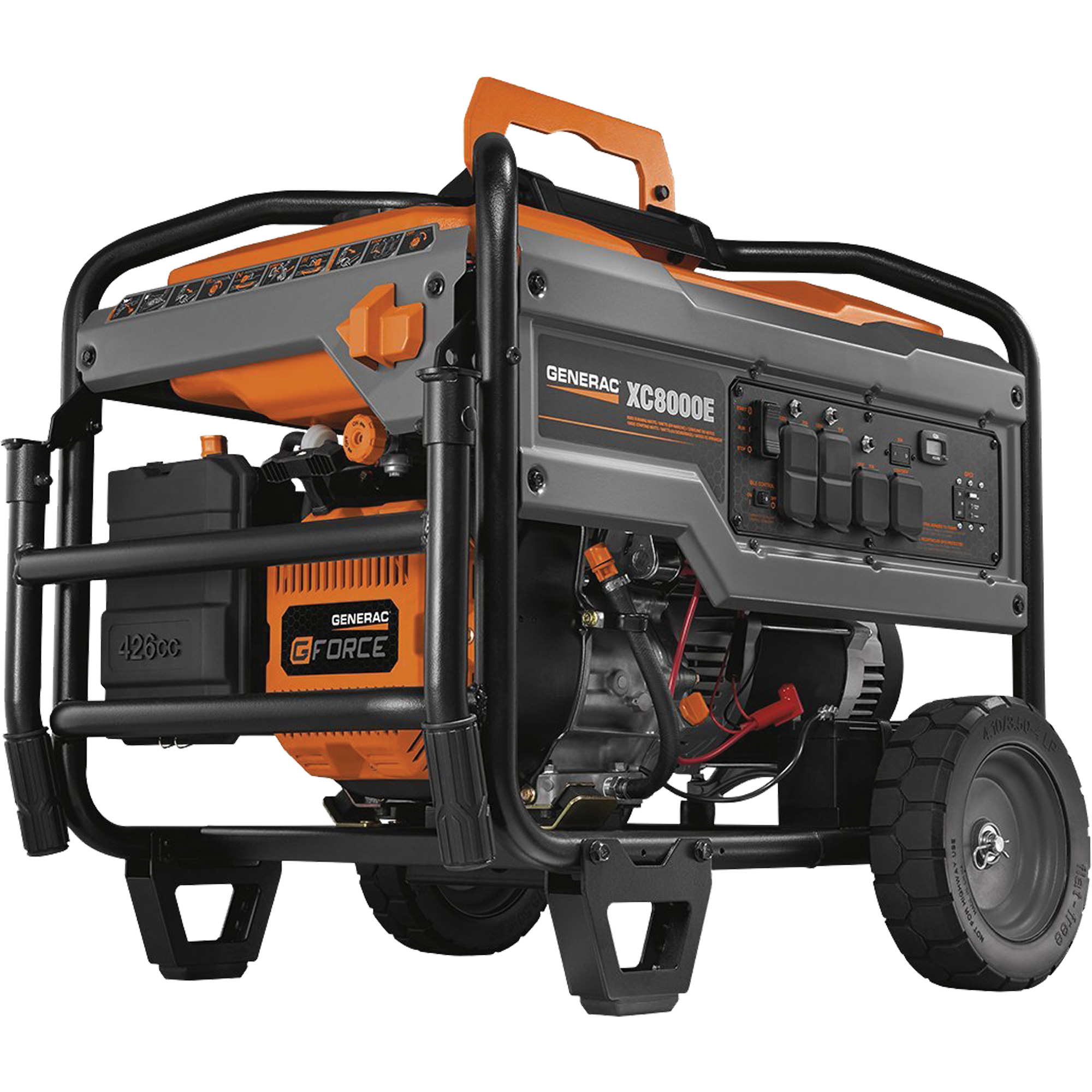 Generac Génératrice portative de série XC 8000E, 10000 W de